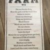 Farm Wood Sign, Waco Texas Shopping