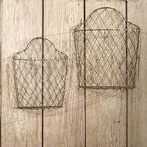Wire Wall Baskets Waco Texas Shopping