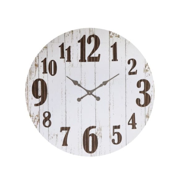 Wood Clock Waco Farmhouse Shopping